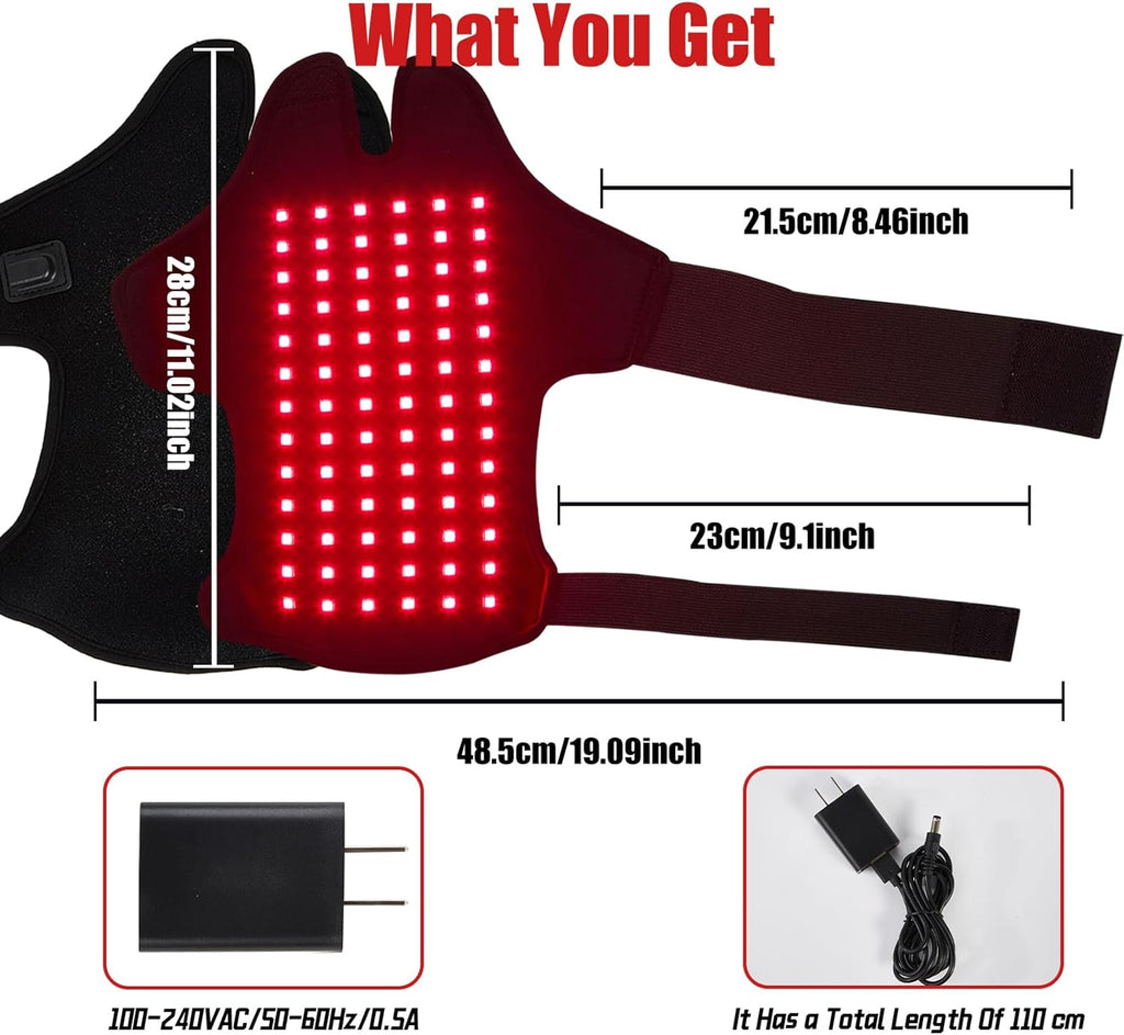 Redglow – Red Light Therapy Belt for Neck, Knee & Feet Pain Relief