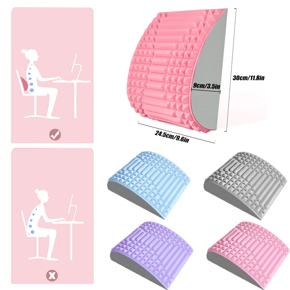 Spineease – Back Stretcher Pillow for Lower Back Pain & Lumbar Support