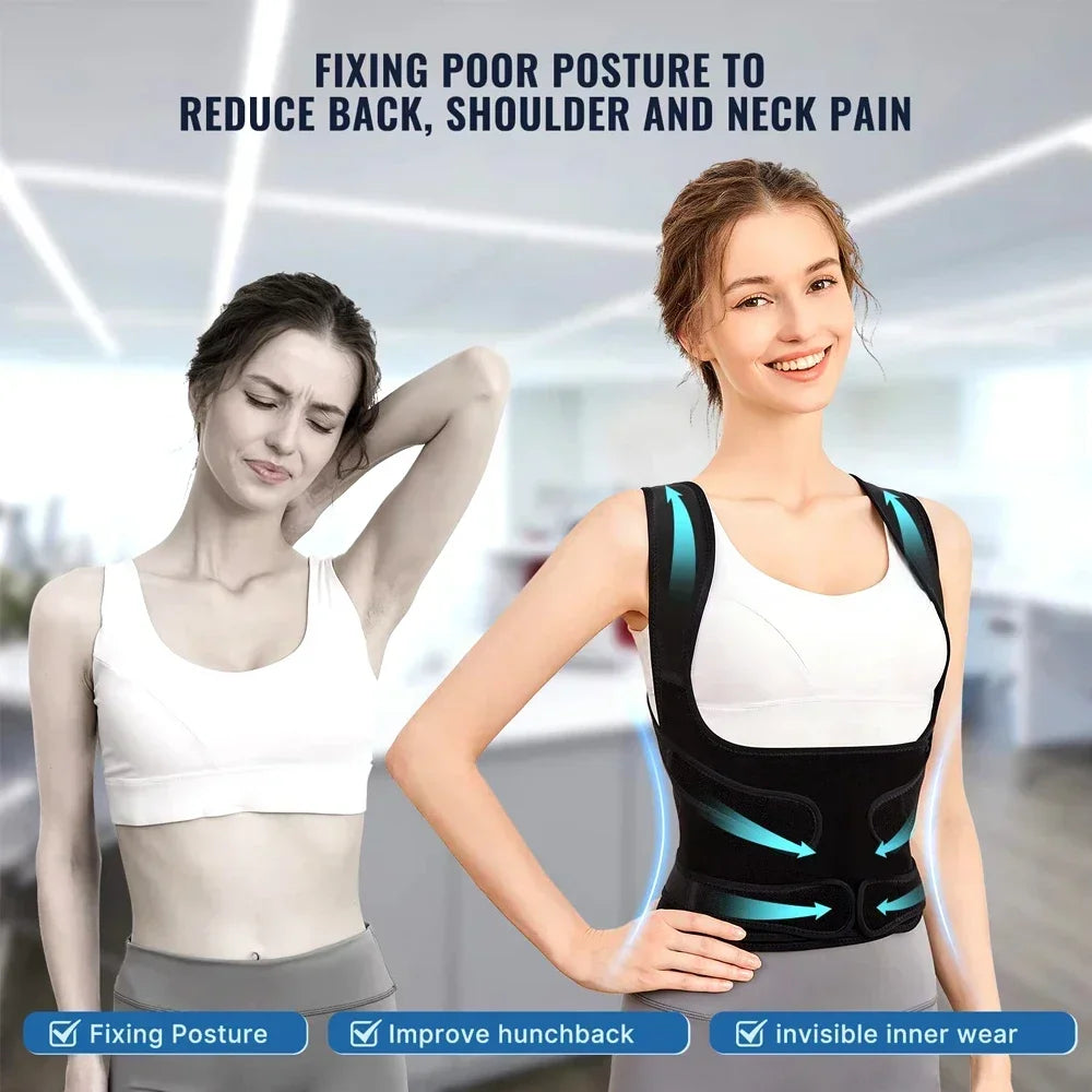 Posturepro – Full Back Posture Corrector for Men & Women